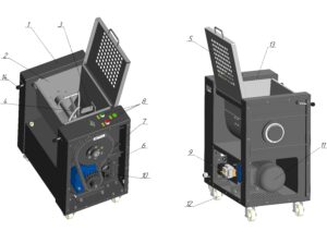 Машина тестомесильная для крутого теста МТК-30